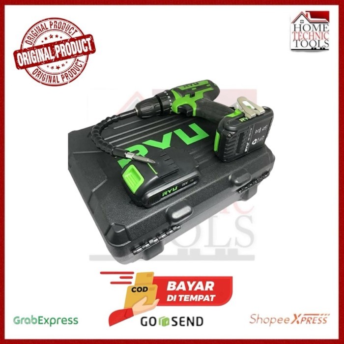 RYU RCI20V CORDLESS IMPACT DRILL 20 VOLT / MESIN BOR CORDLESS RCI 20V