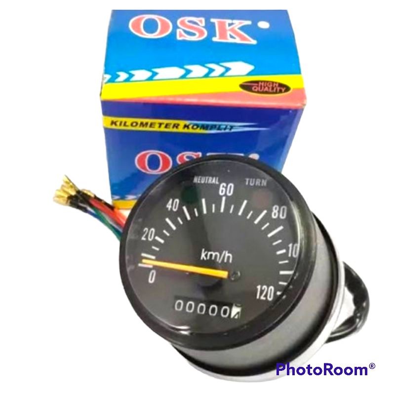 Speedometer speedo spedo spido cb cb100 custom japstyle brat bulat standart hitam#