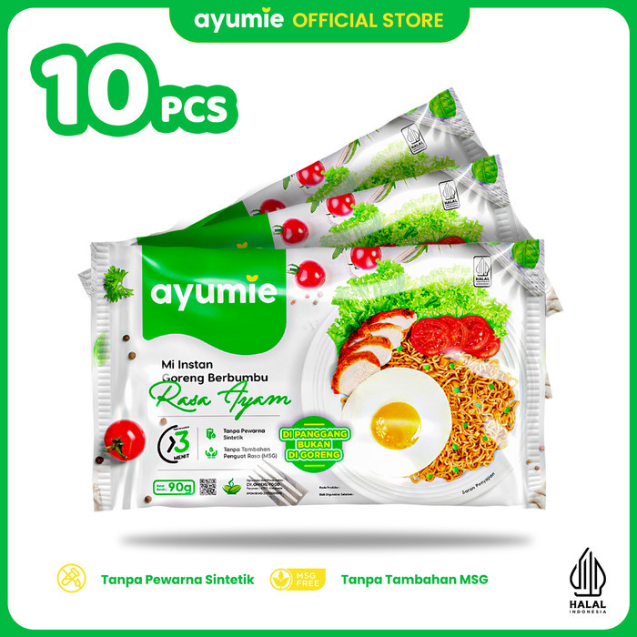 

AYUMIE MIE SEHAT - isi 10 Pack (Aman dengan Kemasan Kardus)