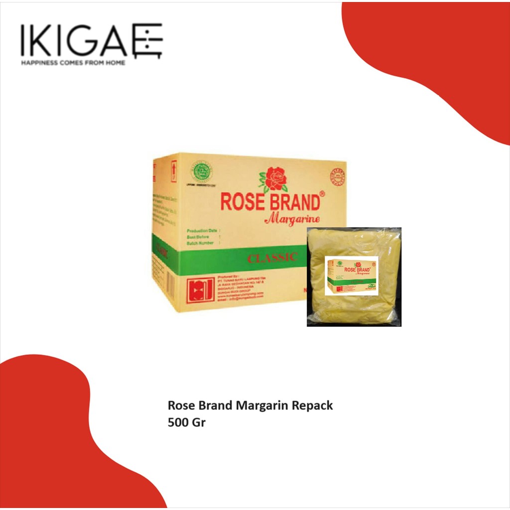 

ROSE BRAND MARGARINE SERBAGUNA KEMASAN REPACK 500 GR