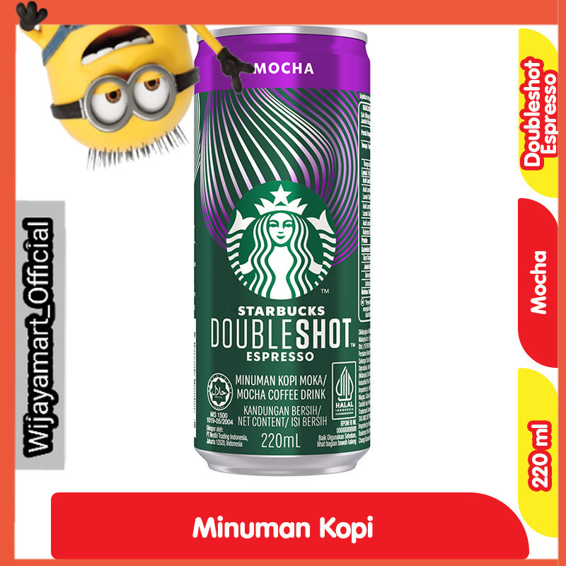 

Starbucks Doubleshot Mocha Kopi Instan Kaleng 220 ml