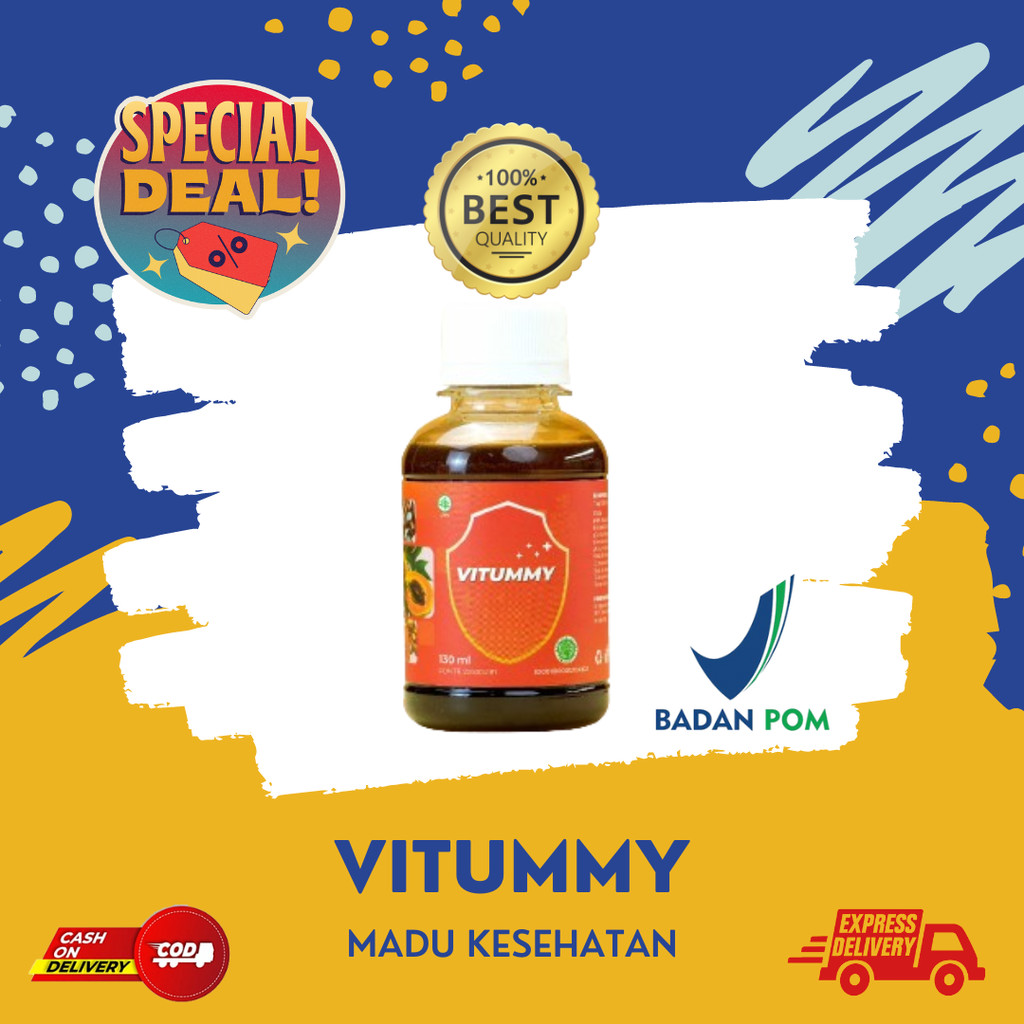Ready Terbaru - PROMO.. Vitummy - Madu Vitummy Asli 100% Original Madu Herbal - Vitummy Atasi Cacing