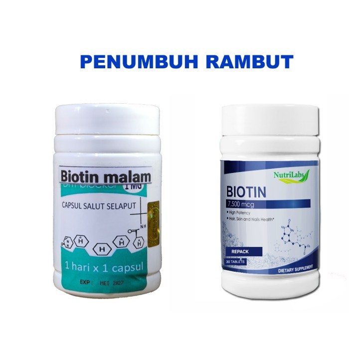 BIOTIN + BIOTIN MALAM PENUMBUH RAMBUT