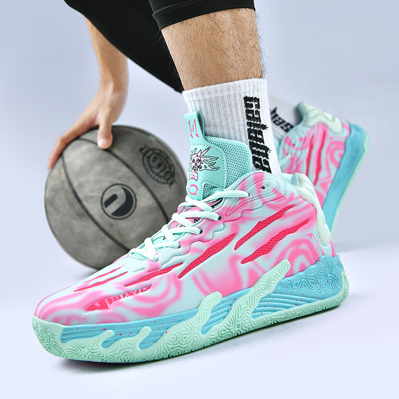 Three ball Three generation Lamelo Ball MB.01 Basketball shoes Men's actual combat cushioned low-top
