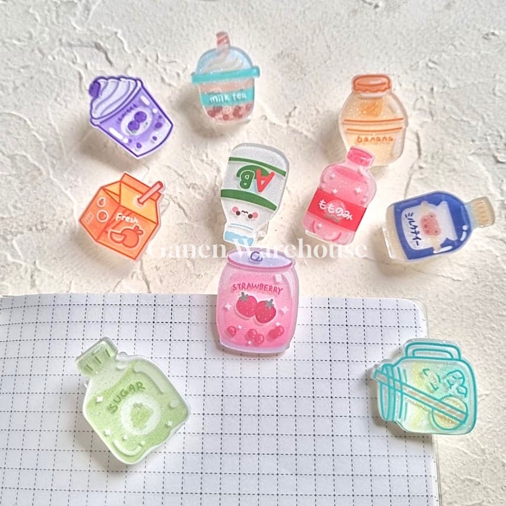 

[GW] Paper Clip 1 Pcs Penjepit Klip Kertas Minuman Mini