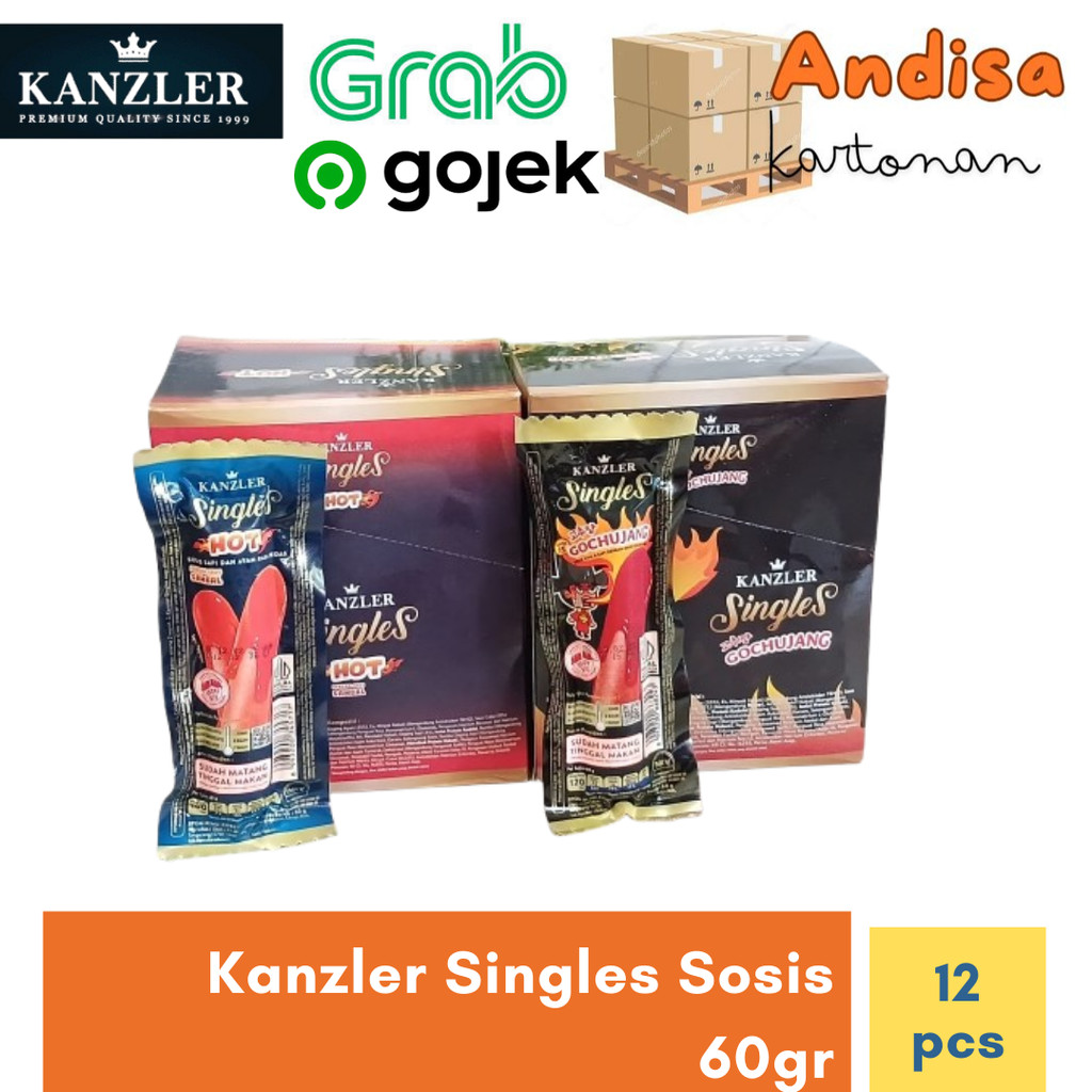 

Kanzler Singles Sosis Box 60gr x 12pcs