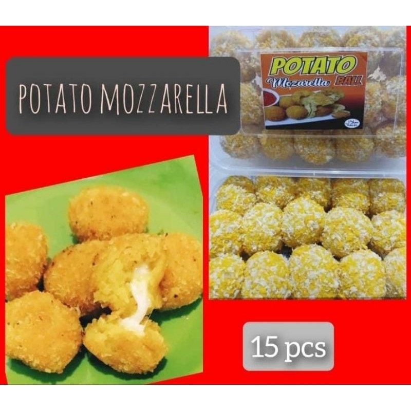 

Potato Ball Mozarella isi 15 pcs Halal Frozenfood - Terlaris
