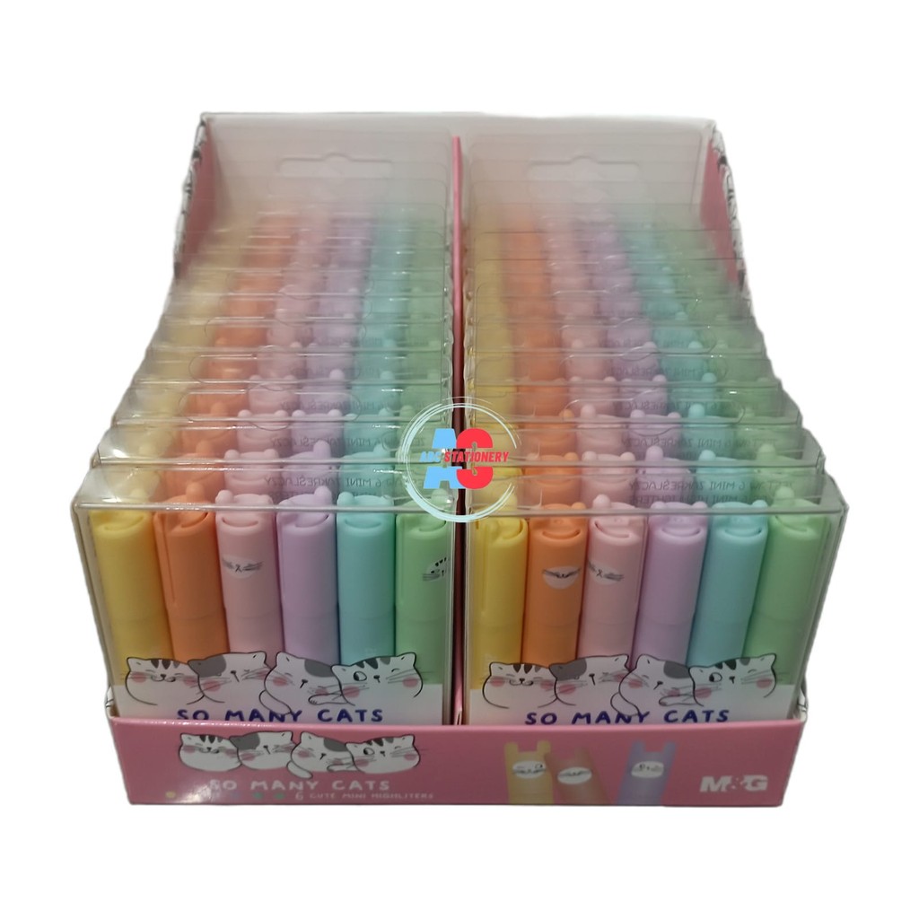 

M&G HIGHLIGHTER MINI PASTEL SO MANY CAT AHM22575