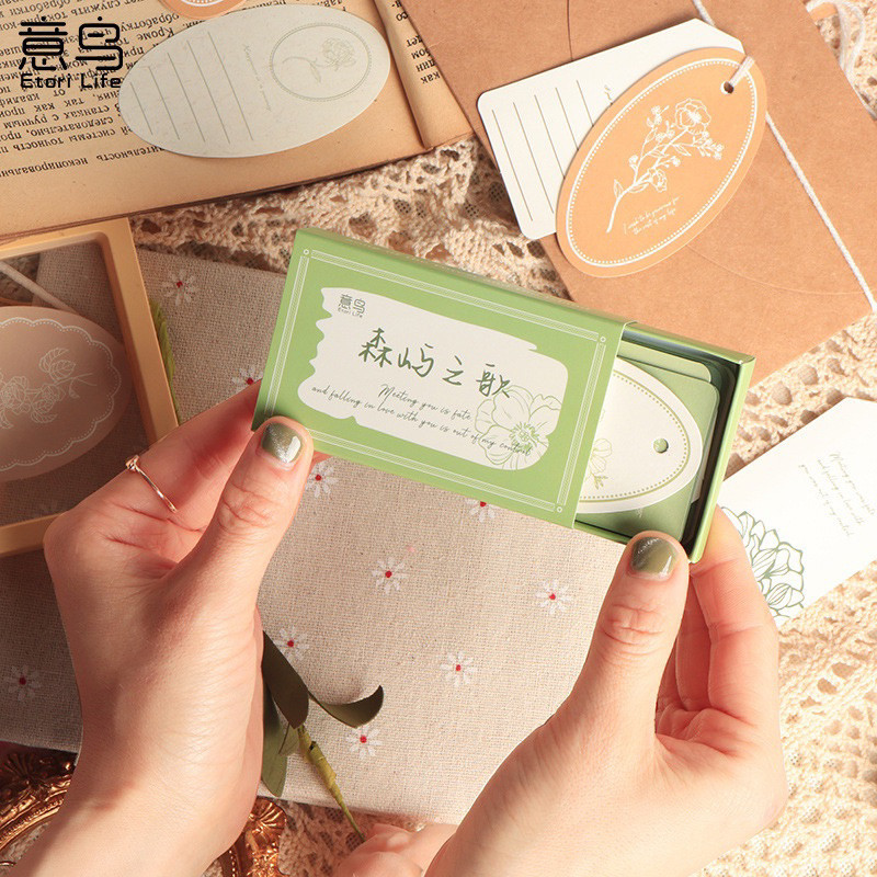 

[B626] Stiker Kertas Seni Yiniao Bahan Kotak Korek Api Catatan Kertas Kata Rahasia Kirishima Seri 4 Jenis Dekorasi Saku