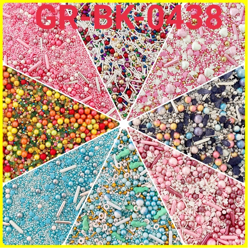 

GR-BK-0438 Sprinkles springkel 30gr pink biru hijau kuning merah ungu grosir murah sprinkles cake dekorasi mutiara trimit decoration story sprinklestory sprinklesstory sprinkle story - CZ