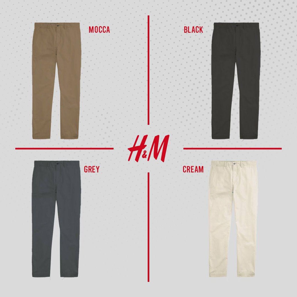 Celana Chinos H&amp;M Dewasa