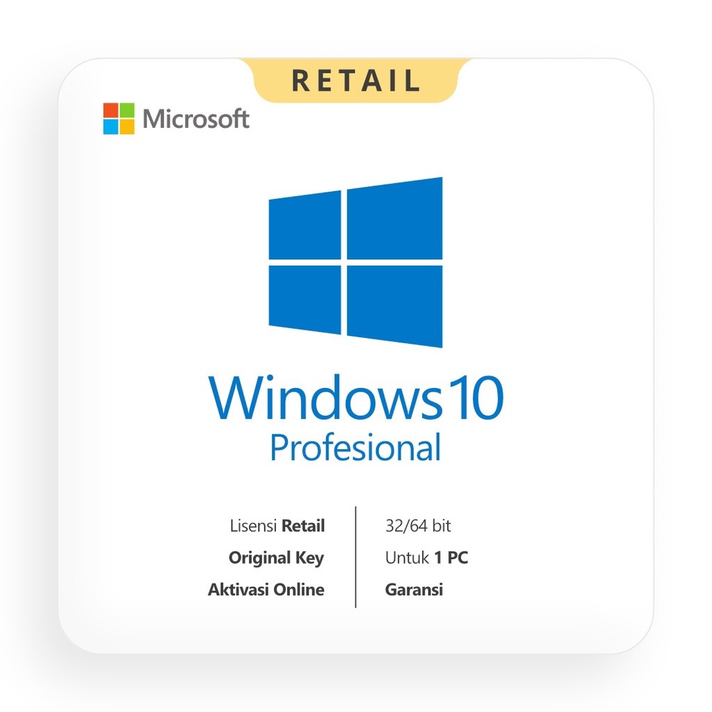 Lisensi Key Windows 10 Professional Original