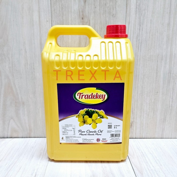 

Tradekey Canola Oil / Minyak Canola - 5LT [EKSPEDISI]