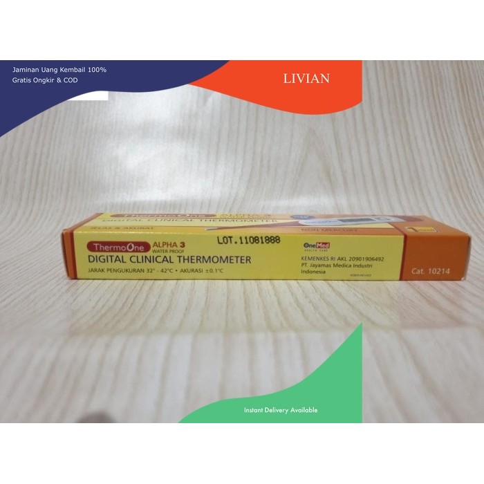 vv Termometer Digital Flexible / Termometer Digital Onemed Alpha 3