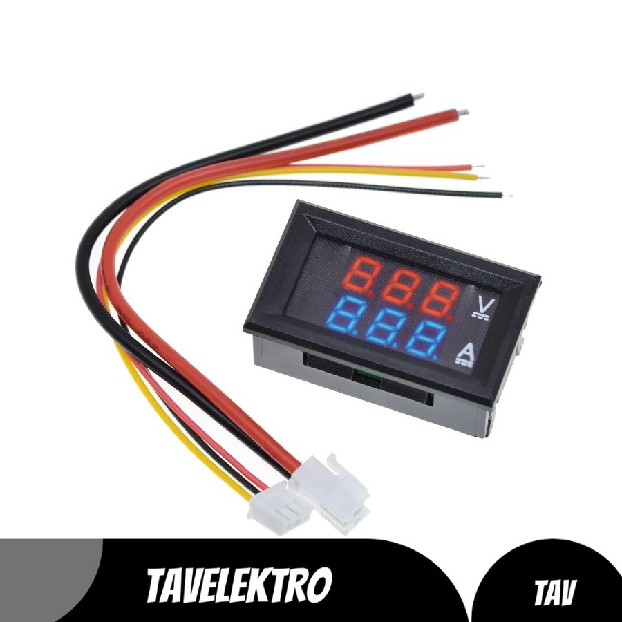 Digital Voltmeter Ammeter DC 100V 10A Volt Meter Ampere Meter