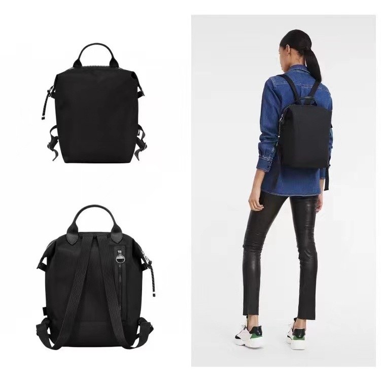 New Counter ORI New original  lc Original 100% Le Pliage Energy 10166 Ladies Nylon Backpack Leather 