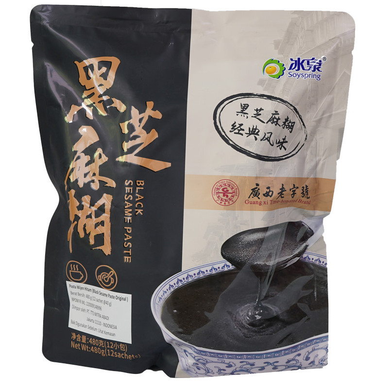 

Black Sesame Cereal Soy Spring Black Label 480 GR