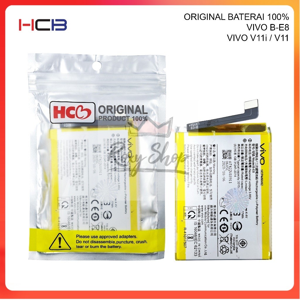 BATTERY BATERAI VIVO B-E8 VIVO V11i / V11 ORIGINAL