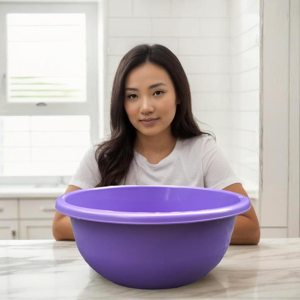 PALING MURAH Baskom Plastik Serbaguna Jumbo / Baskom Adonan Kue / Baskom Plastik WARNA