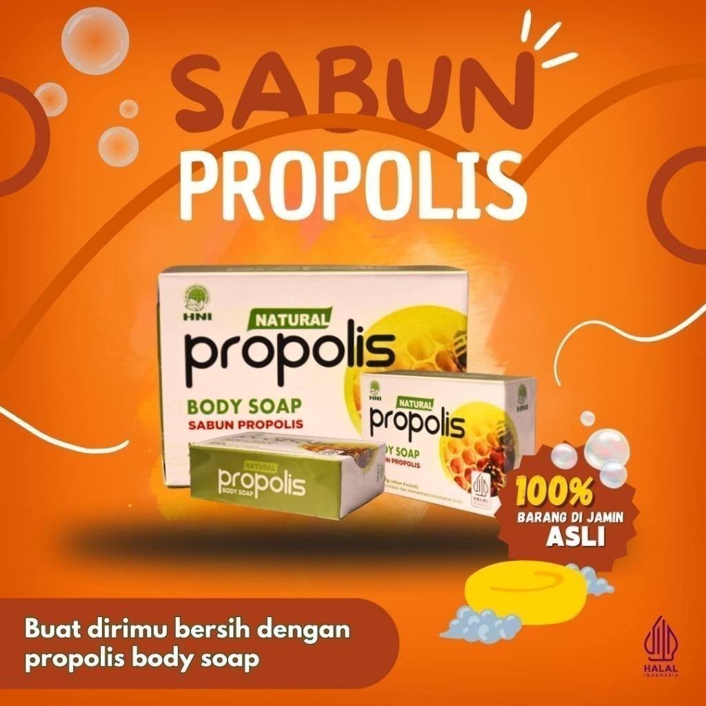 

TERMURAH TERMURAH SABUN PROPOLIS HNI HPAI 100GR EXP 2025
