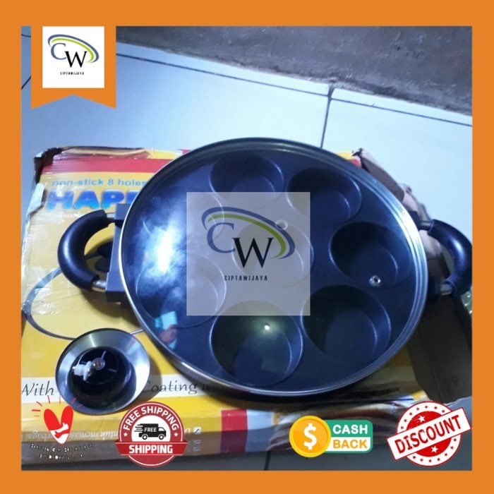 Cetakan martabak mini isi 8 /loyang martabak mini