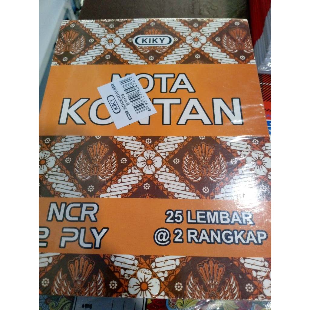 

Nota kontan besar