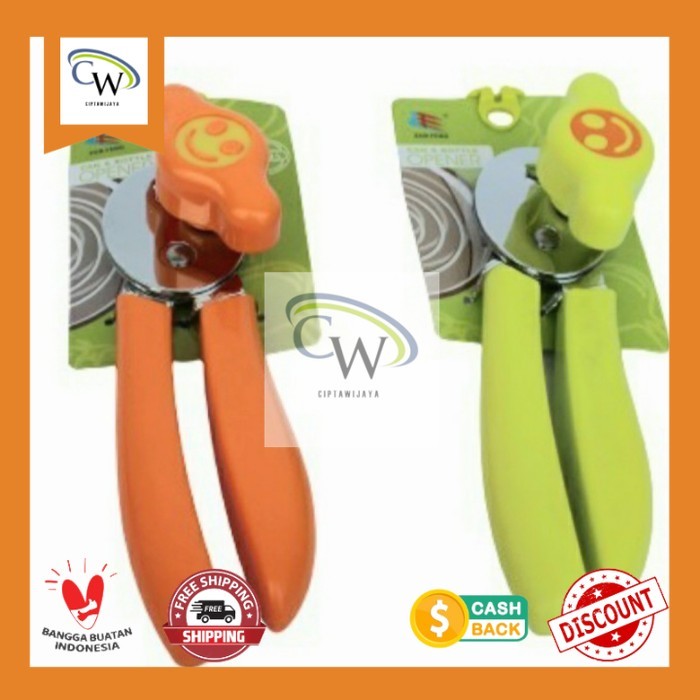 Alat Pembuka Kaleng Bukaan Kaleng Model Putar/ Bukaan Kaleng Stainles