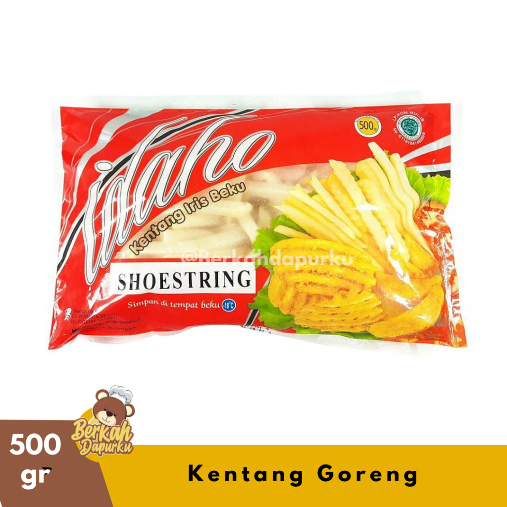 

Idaho Kentang Shoestring 500g Kentang Goreng Termurah