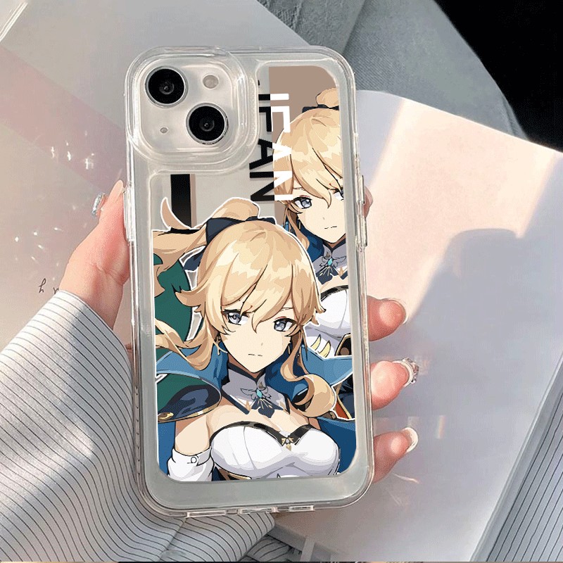 Casing ponsel Permainan Genshin Lyre Oppo A1k/C2 A3s A15/A15s A16 A16k/A16e A17/A17k A18/A38 A53/A33