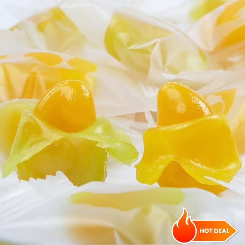 

[Permen kupas viral] [Mendukung COD]HALAL Lianggui Peeled Fudge 108g Permen Lunak Rasa Jeruk Strawbery Mangga Permen Buah Jelly Kupas 3 Varian Rasa