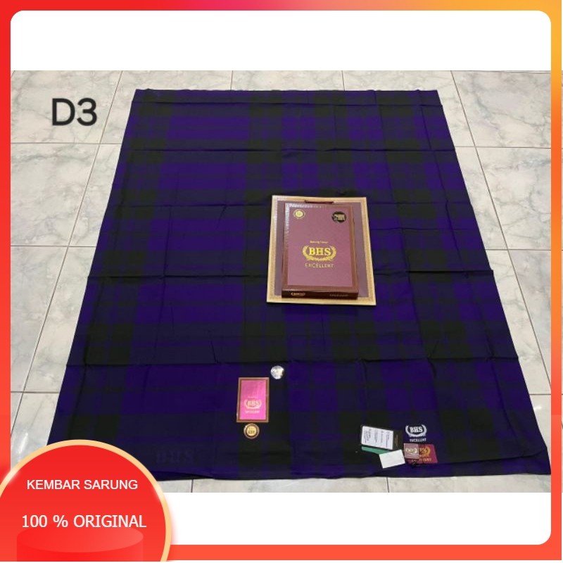 COD SARUNG BHS EXCELLENT KDT TMB BHS KOTAK / SARUNG LAKI LAKI DEWASA