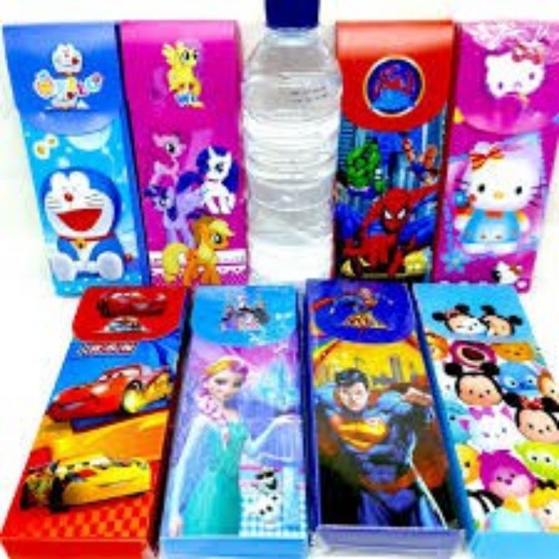

Kotak pensil rakit / Souvenir ulang tahun / Kotak Pensil Mika