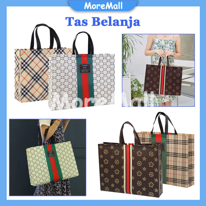 

Tas Non Woven/Tas Belanja/Tote Bag Spunbound Motif