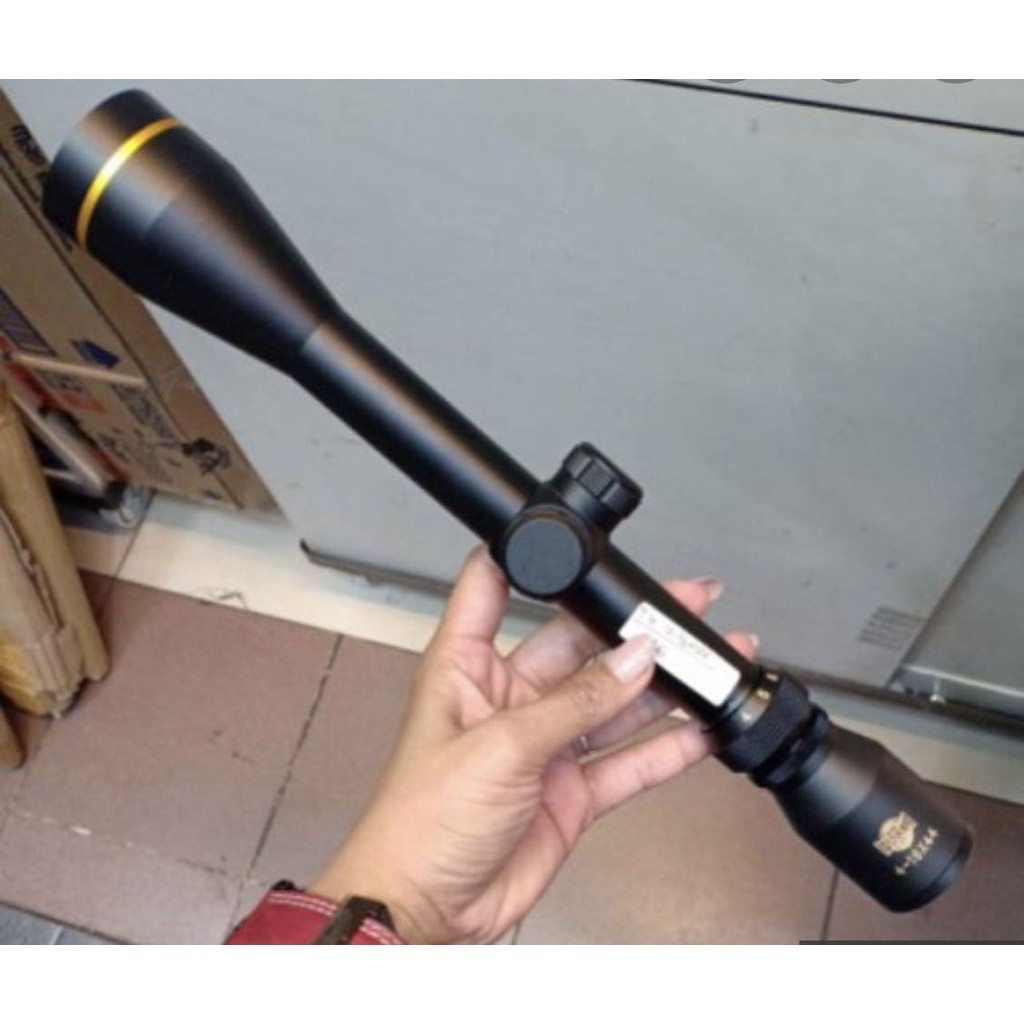 TELESCOPE TELESKOP SNIPER TELESKOP HAKKO RING GOLD  4-16X44 TUBE 25