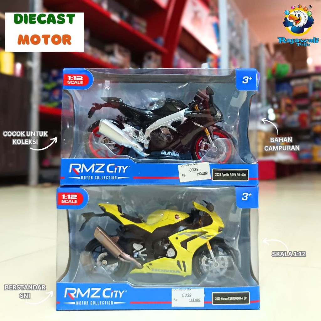 DIECAST MOTOR MIX/MAINAN ANAK DIECAST MOTOR