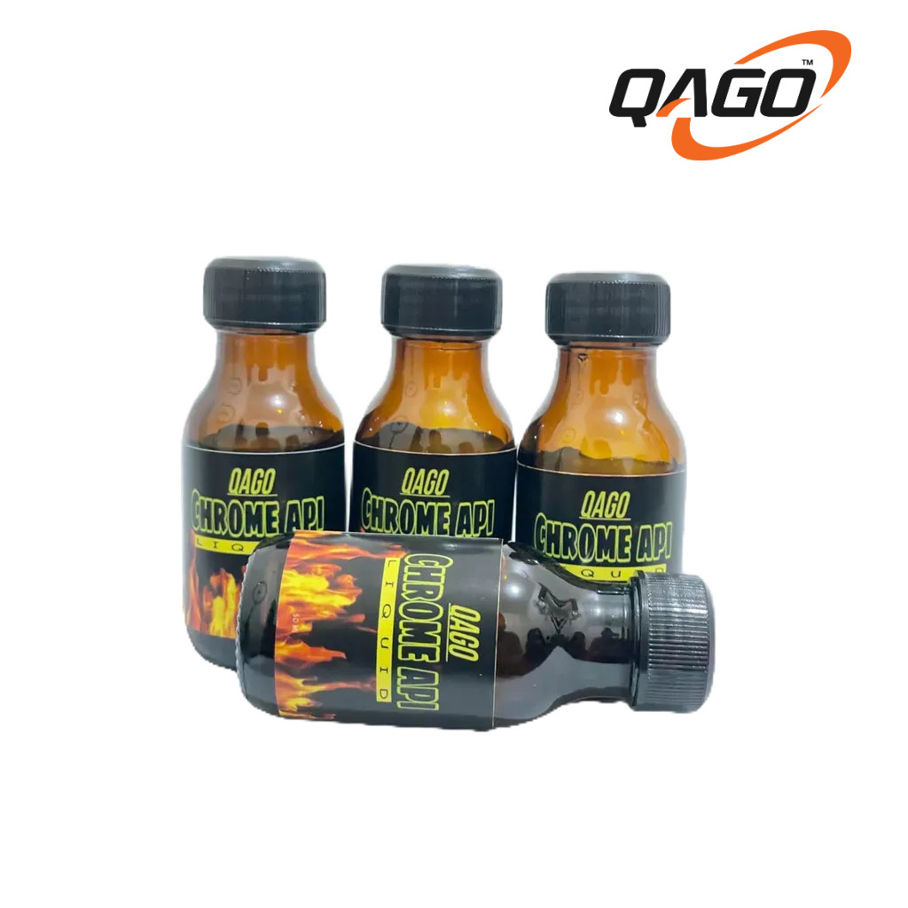 BJ28H Qago Chrome Bakar Liquid - Cairan Chrome Api / Bakar 100ml/50ml