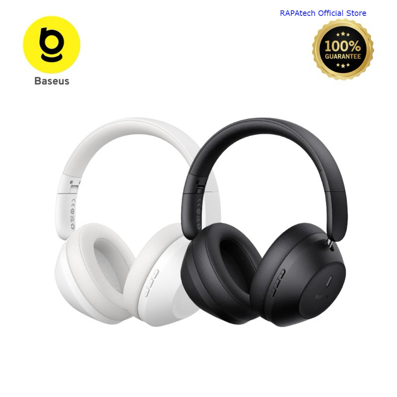 BASEUS Bass 30 Max Wireless Headphones High Definition ENC Bluetooth 5.3 Headset Original
