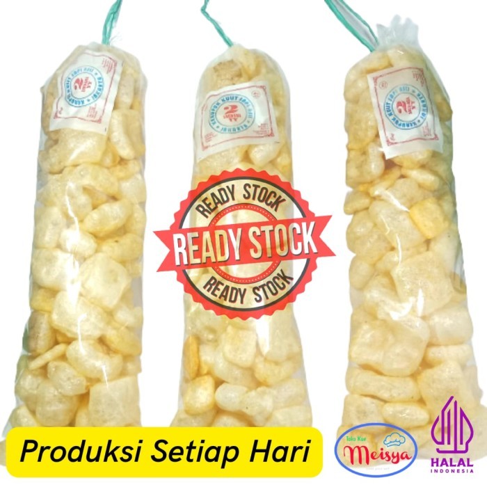 

KERUPUK KULIT SAPI HALAL/KRUPUK JANGEK/RAMBAK/DOROKDOK - 125 GRAM