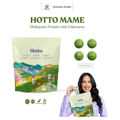 

Hotto Mame Protein Multigrain with EDAMAME 1 Pouch