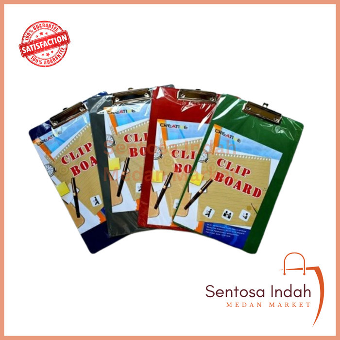 

Papan Jalan Alas Ujian / Clipboard Warna Doff Creative