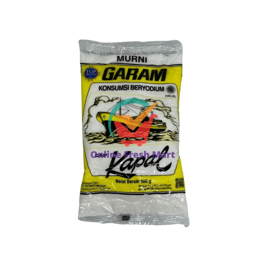 

Garam Kapal 500g - Online Fresh Mart Denpasar