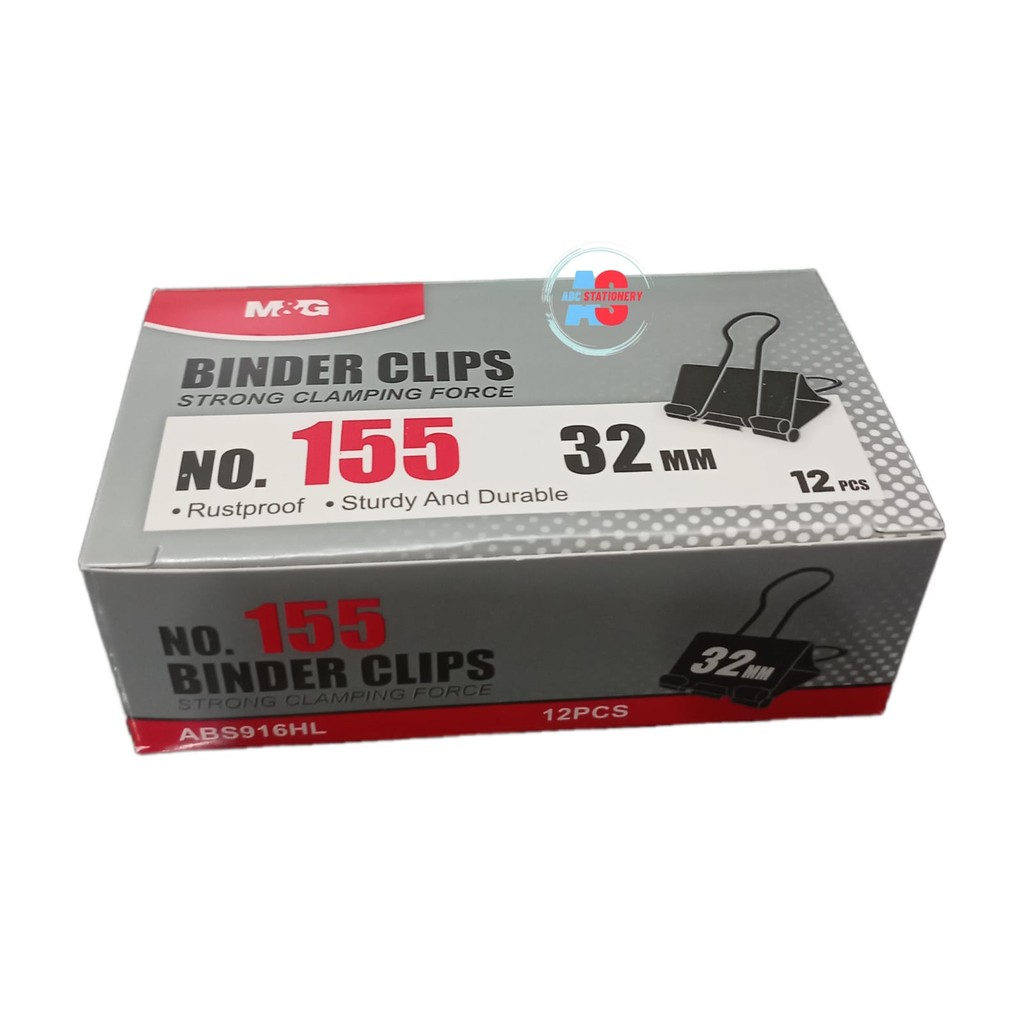 

M&G BINDER CLIP 155 ( 12 PCS )