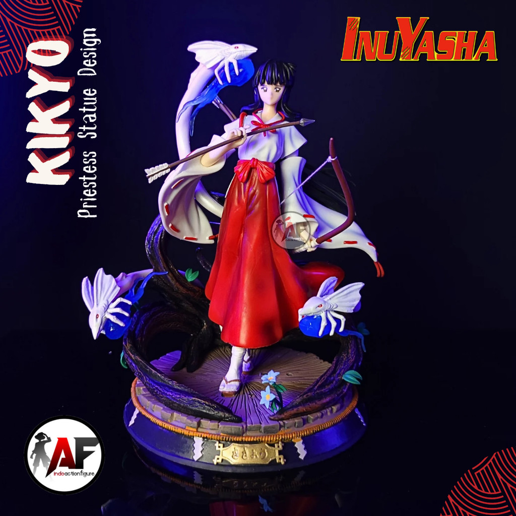 Action Figure Statue Inuyasha Kikyo Priestess ver. Miko design