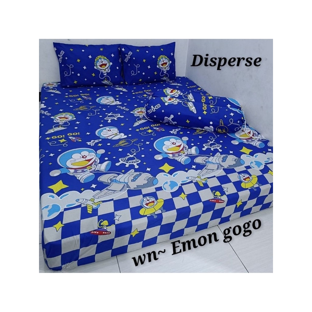 Seprey karakter Doraemon-seprey sarung seprey murah mewah
