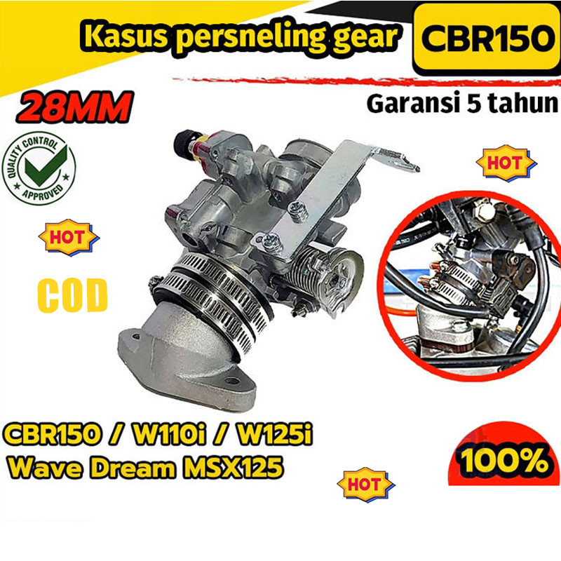 KARBURATOR TB CBR PNP WAVE 28MM 30MM 32MM SUPRA 125 FI INJEKSI KYZ KPH FULL SET INTAKE TPS COP INJEK