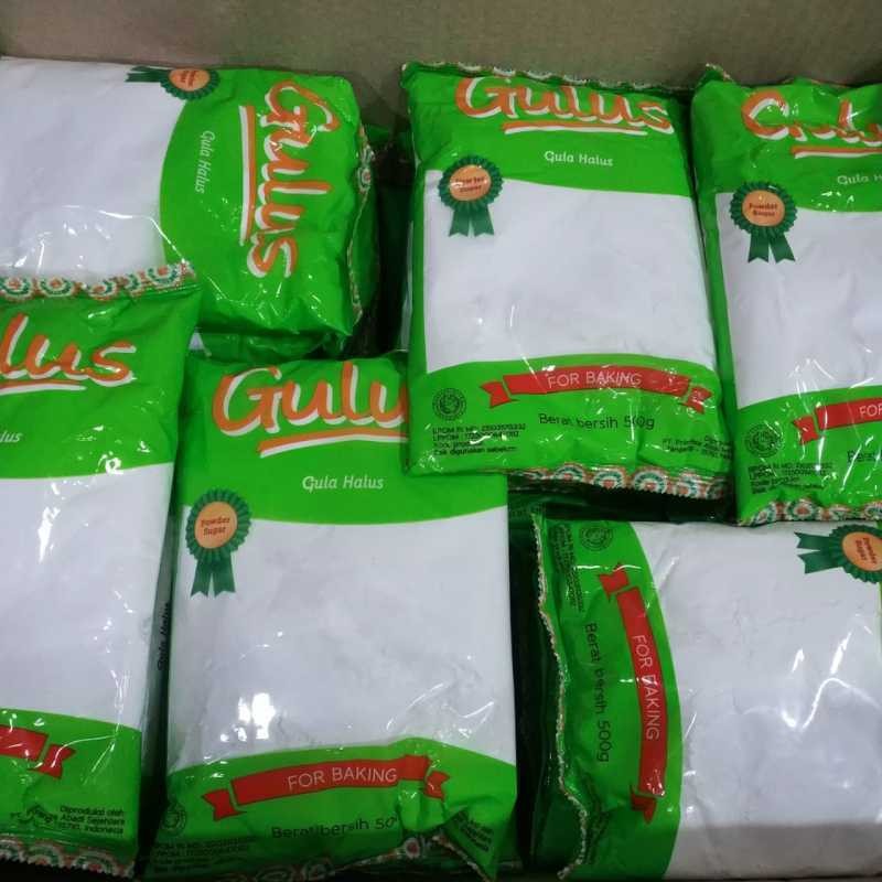 

1 dus gula halus gulus 500gr (cargo)