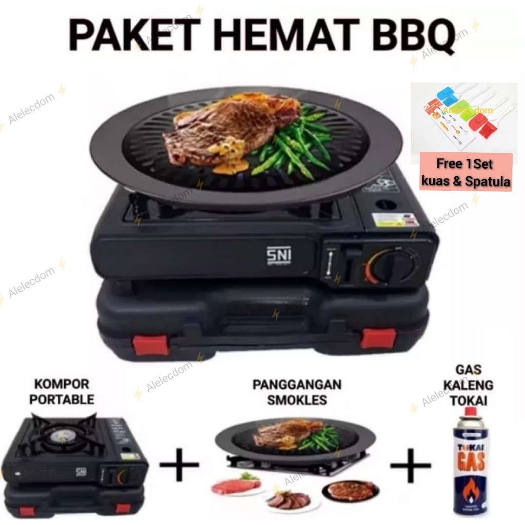 Kompor Gas Portable progas /Myvo Kompor portable 2in1 Nikita/Kompor gas kaleng/kompor camping