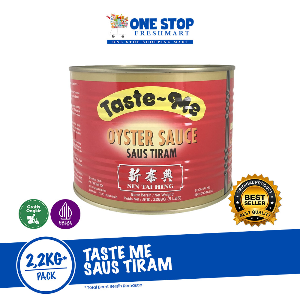 

TASTE ME SAUS TIRAM 2,2KG / TASTE ME OYSTER SAUCE 2,2KG