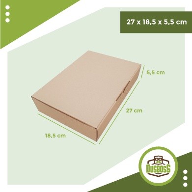 

Kardus 27 x 18,5 x 5,5 cm --Die Cut dan easy usage-- kotak donut isi 6