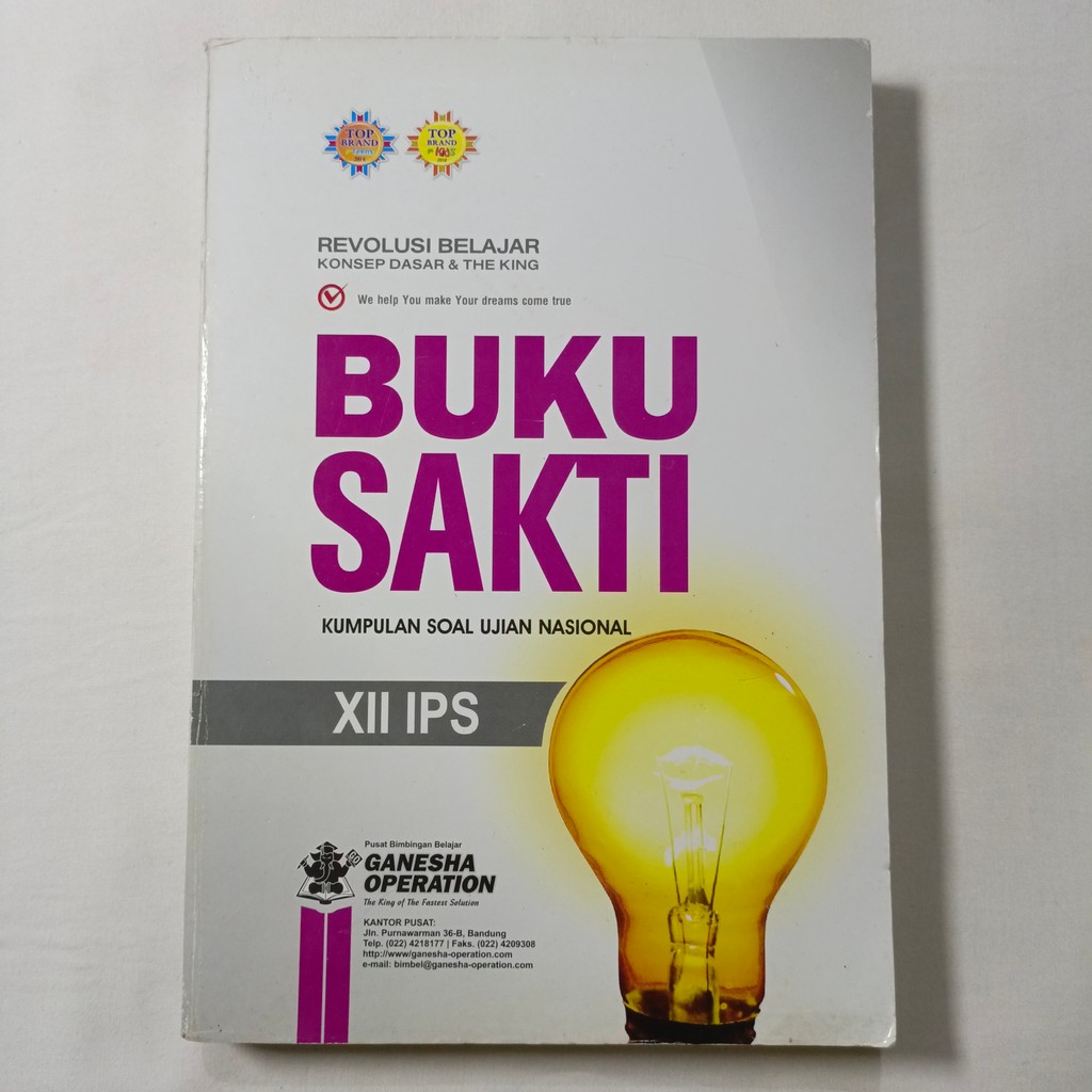 Buku Sakti Kumpulan Soal UN XII IPS - Ganesha Operation